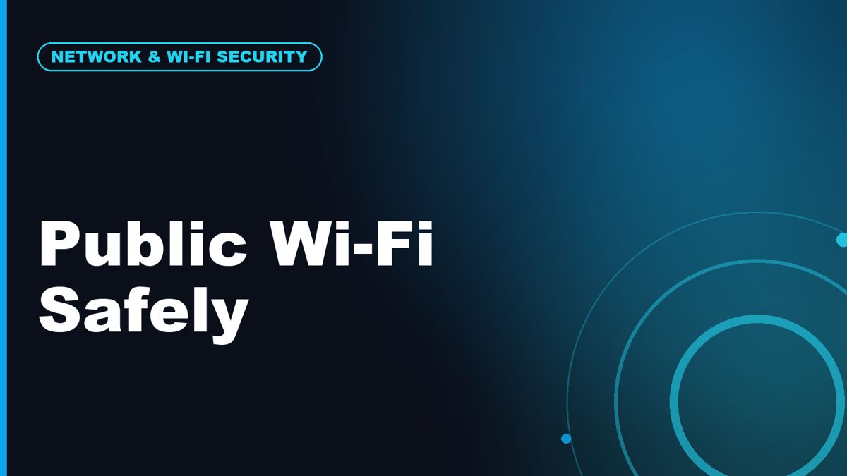 How to Use Public Wi-Fi Safely Without Overthinking It