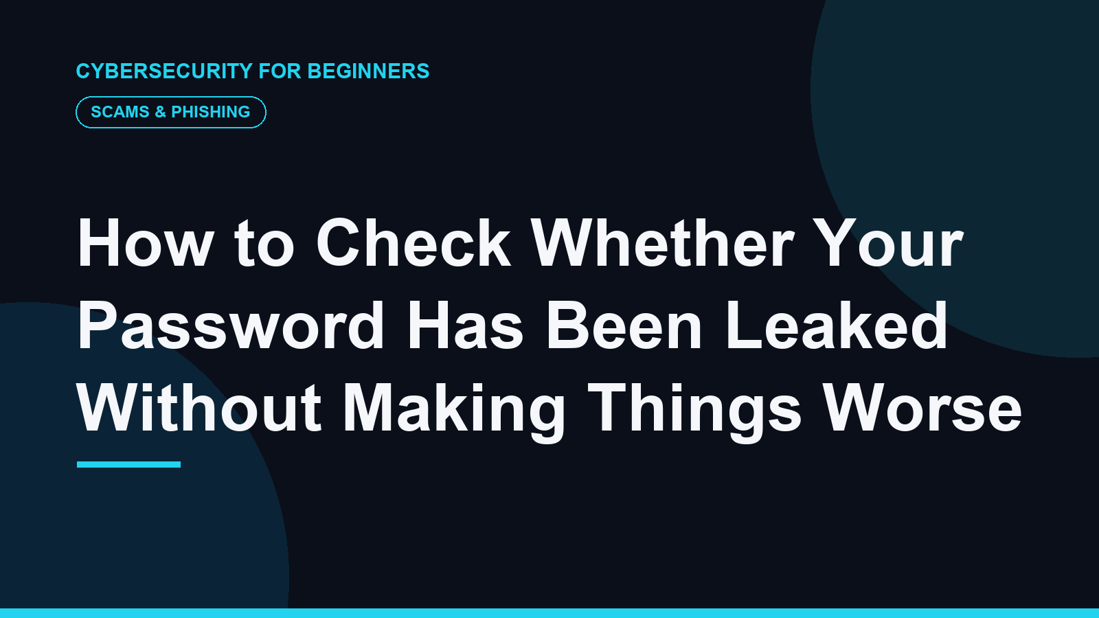 How to Check Whether Your Password Has Been Leaked Without Making Things Worse
